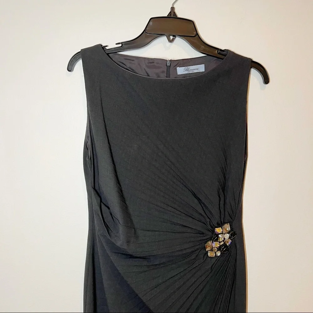 Blumarine Black Sleeveless Dress Size L - Picture 2 of 10